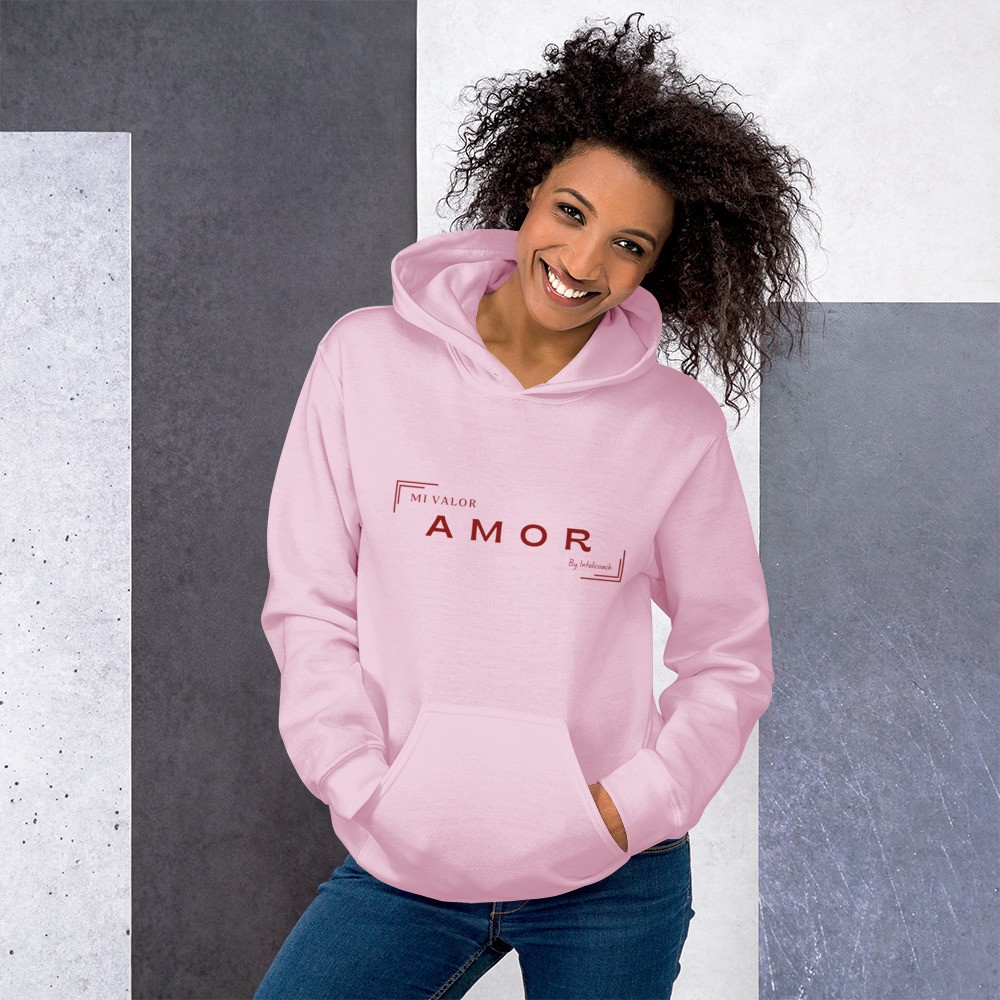 Sudadera con capucha unisex. Amor. Envío GRATIS (Solo USA) - Imagen 2